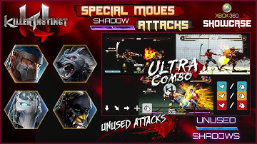 Killer Instinct Xbox 360 (Prototype) Showcase - UNSEEN Special Moves, Shadow Attacks & ULTRA COMBOS
