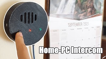 Hearing Dinnercall While Gaming in the Basement (Raspberry Pi Home Intercom)