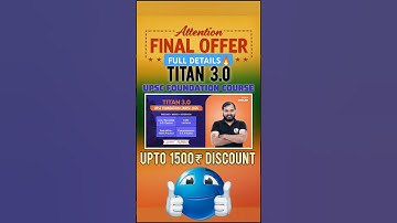 TITAN 3.0 Coupon Code | PW Titan Batch Coupon Code for UPSC #pw #pwcouponcode #pwupscwallah