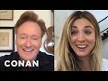 #ConanAtHome: Kaley Cuoco Full Interview - CONAN on TBS