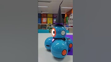 Halloween Coding Lesson Idea for Kids Dressing up Dash Robot in a Costume