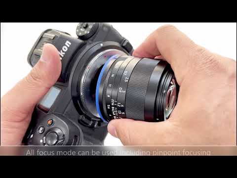 Megadap ETZ21 第二代 SONY E 轉 NIKON Z 自動轉接環 AF F 實測影片 | 完美轉接 最新黑科技 湧蓮國際 對焦測試