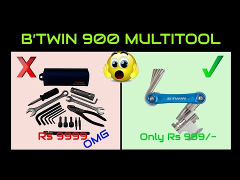 BTWIN multitool 900 review | multitool 