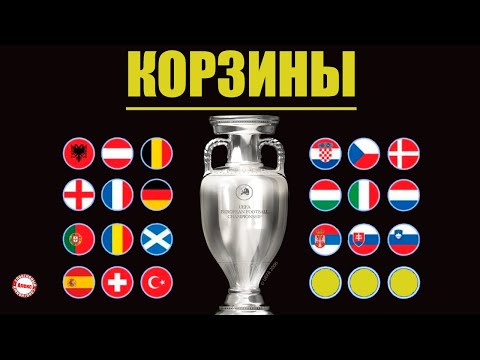 Видео: Жеребьёвка ЕВРО 2024. Сформированы корзины. Германия сыграет с Италией?