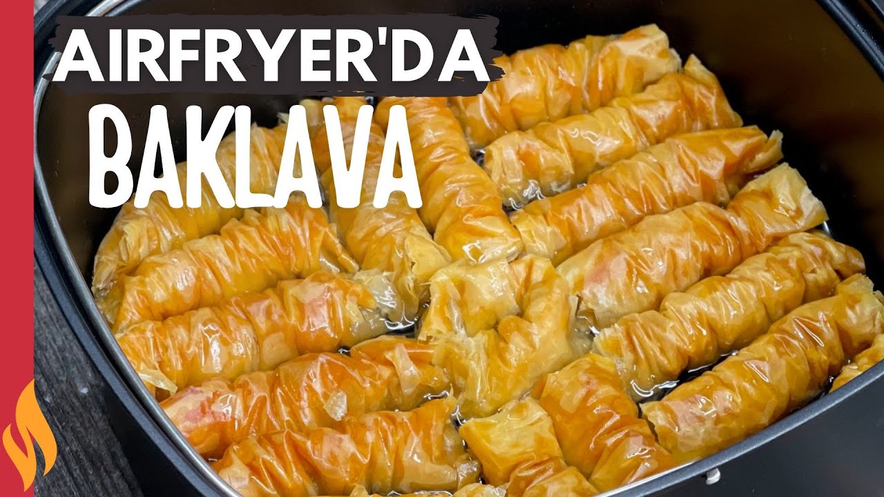 EN HIZLI ⚡ EN KOLAY Bayram Tatlısı | Airfryer’da Burma Baklava Tarifi ???? EN HIZLI ⚡ EN KOLAY Bayram Tatlısı | Airfryer’da Burma Baklava Tarifi ????
