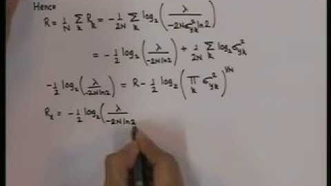 L41   Transform Coding Part II by NPTEL IIT BOMBAY