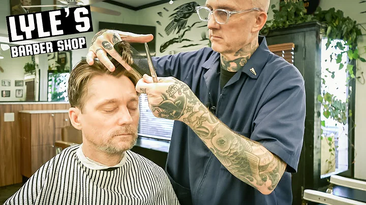 Traditional Gentlemans HAIRCUT & HAIR STYLING Tips...