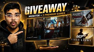 Win A Gaming Monitor, AC Black Flag Resynced & 007 First Light😍