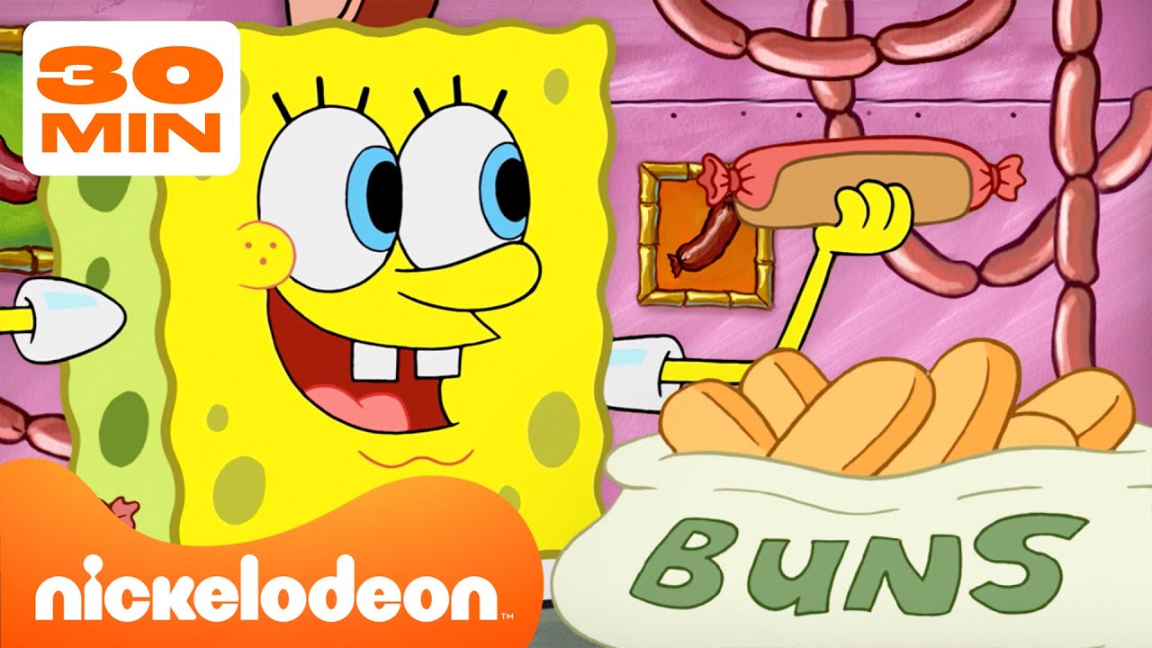 Bob Esponja cocina todo menos Cangreburguers 🍳 | Nickelodeon en Español