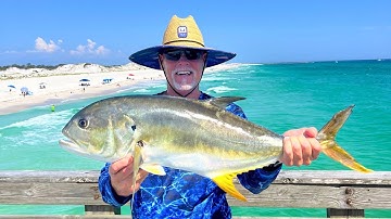 Florida PIER FISHING and COOKING Whatever We Catch!