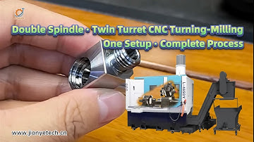 Twin Turret CNC – Speed & Precision Unleashed