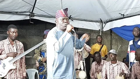 Musliu Haruna Ishola Entertain Mc Oluomo Birthday Party