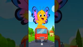 Titli Udi Bus Me Chadhi तितली उड़ी | Hindi Rhymes For Childrens | Nursery Rhyme | Titli Udi #shorts