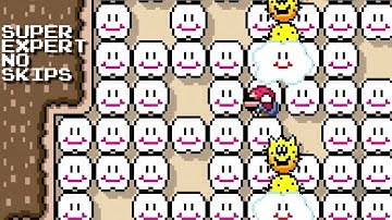 Super Expert No Skips: This Level Smiled too Much (Mario Maker 2)