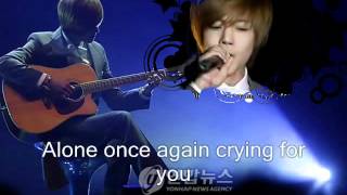 Video thumbnail of "Kim Hyun Joong - Because I'm Stupid (eng sub)"