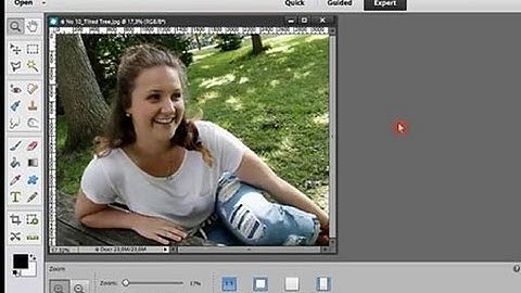 Photoshop Elements Tutorial 10 High Contrast Portrait