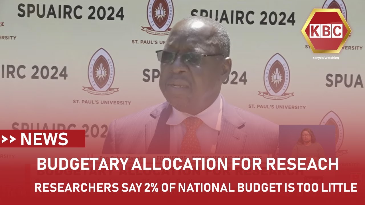 Researchers say the two percent of national budget is too little