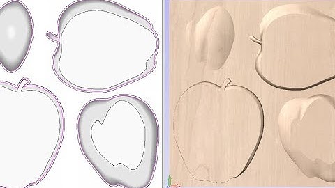 Vectric V10 Tutorials | Algemene onderwerpen | Een 3D-model slicen