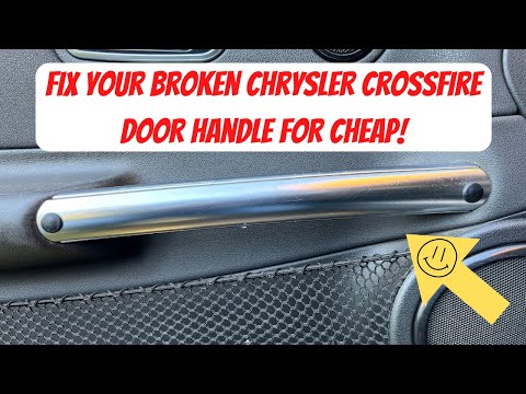 How to fix the broken inside door handle on a Chrysler Crossfire