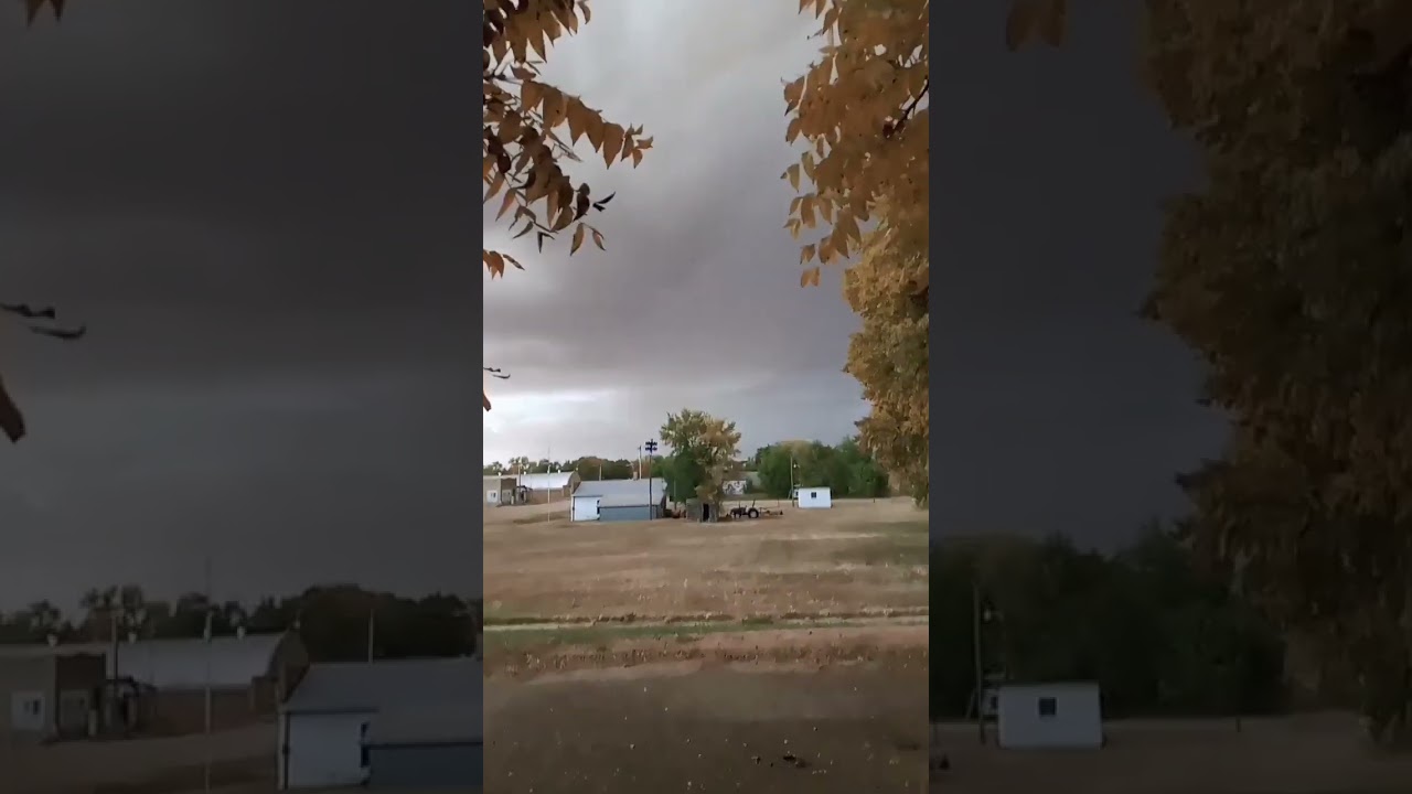 Nebraska storms in October 🤣 