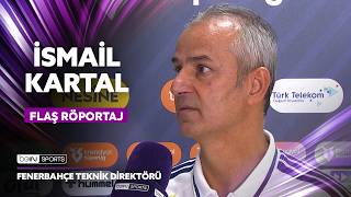 Samsunspor - Fenerbahçe Maç Sonu Teknik Direktör İsmail Kartal'ın Açıklamaları