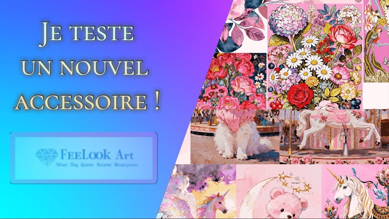 Je démarre le CARROUSEL 🐴#diamondpainting#feelookart 