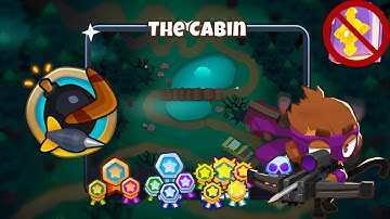 Cabin [Primary Monkeys Only] Guide | No Monkey Knowledge | BTD 6 (2023 Updated) 4K