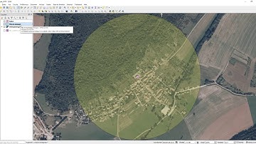 QGIS TUTO #5 - CREATION DE ZONE TAMPON