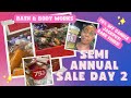 BATH &amp; BODY WORKS SEMI ANNUAL SALE | SHOP WITH ME | HAUL | SUMMER 2022