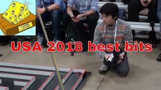 USA APEC MicroMouse 2018 Competition best bits