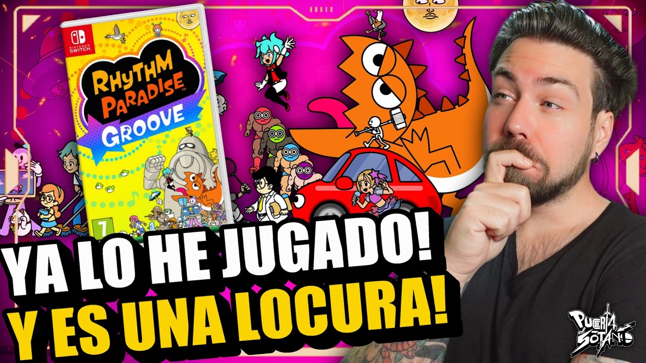 🔥Ya he jugado RHYTHM PARADISE GROOVE en NINTENDO SWITCH y es UNA LOCURA! POR FIN VUELVE! Impresiones episode artwork
