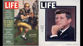 Life Magazine November 29, 1963: Roger Staubach & President John Kennedy