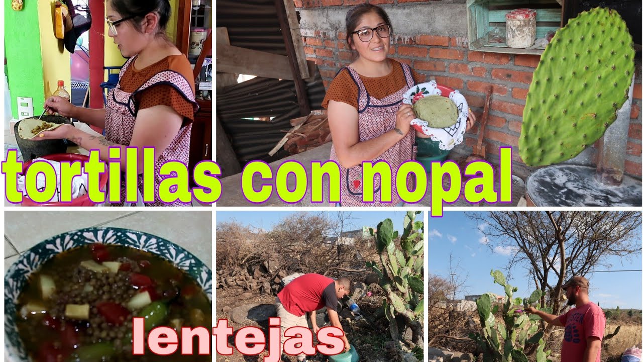 así preparo las tortillas de nopal YouTube