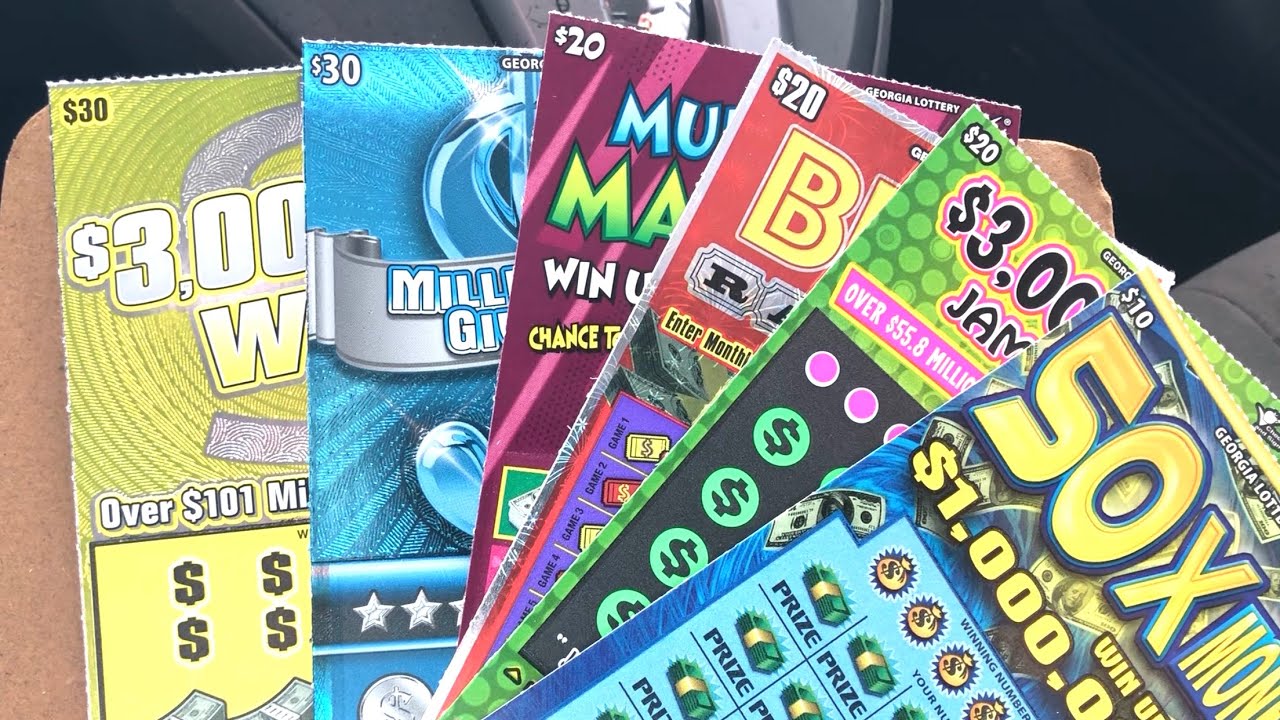 GEORGIA LOTTERY TICKETS MIX ! Nice win ! - YouTube