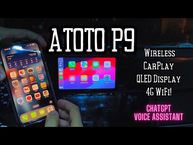 Atoto P9: Your personal travel guide, turning every journey into a