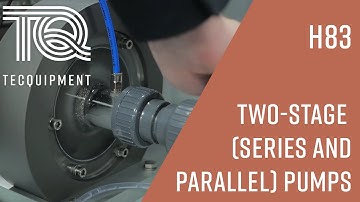 Two Stage Series and Parallel Pumps Experiment (H83) - TecQuipment