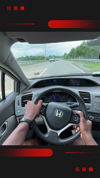 2012 Honda Civic LX Acceleration Test (BIG Problem!)