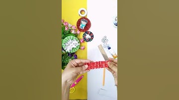 DIY Rosette Tutorial | DIY Embellishments | Decoration Ideas | Art Aficionado #shorts
