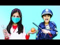 Ashu strict police cop and Katy Cutie dentist new stories for kids