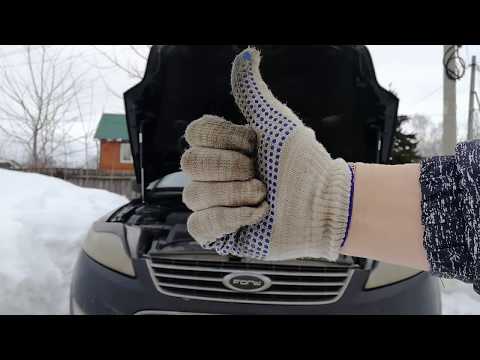 Установка газлифтов на капот  Ford Mondeo 4