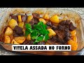 Vitela assada no forno com batatinhas receitas culinaria assado receitasfaceis