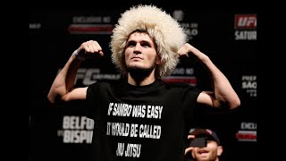 Khabib Nurmagomedov [ Invincible Eagle ] all early victories in UFC [ highlight of the fight ]