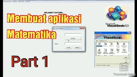 BELAJAR VISUAL BASIC 6 #PART 1 : TUTORIAL MEMBUAT FORM LOGIN