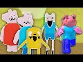 Georgie Escapes the Backrooms PT 4 NEW Derpy Georgie Penny Adventure time Fin and Jake MORPHS