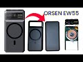 Bung và Test thử Sạc Dự Phòng từ tính, ORSEN EW55 20000mAh, Sạc Không Dây