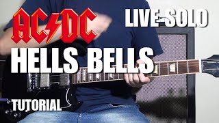 "Hells Bells" Live Solo Tutorial | AC/DC