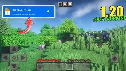 Ore Glowing Shaders For Minecraft pe 1.20 🥰❤️