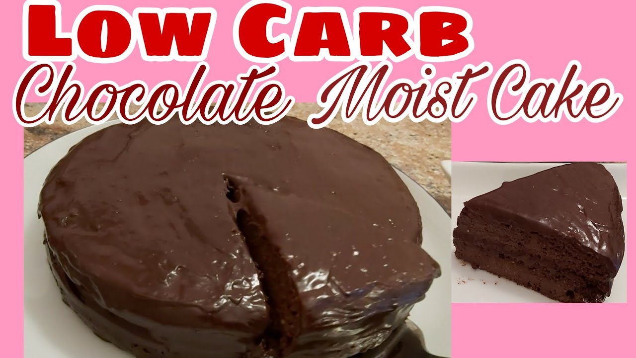 LOW CARB CHOCOLATE MOIST CAKE / Keto friendly / Sugar free || Alma's Kitchen Trebbin