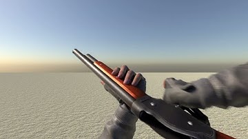 Lever Action Shotgun Animation