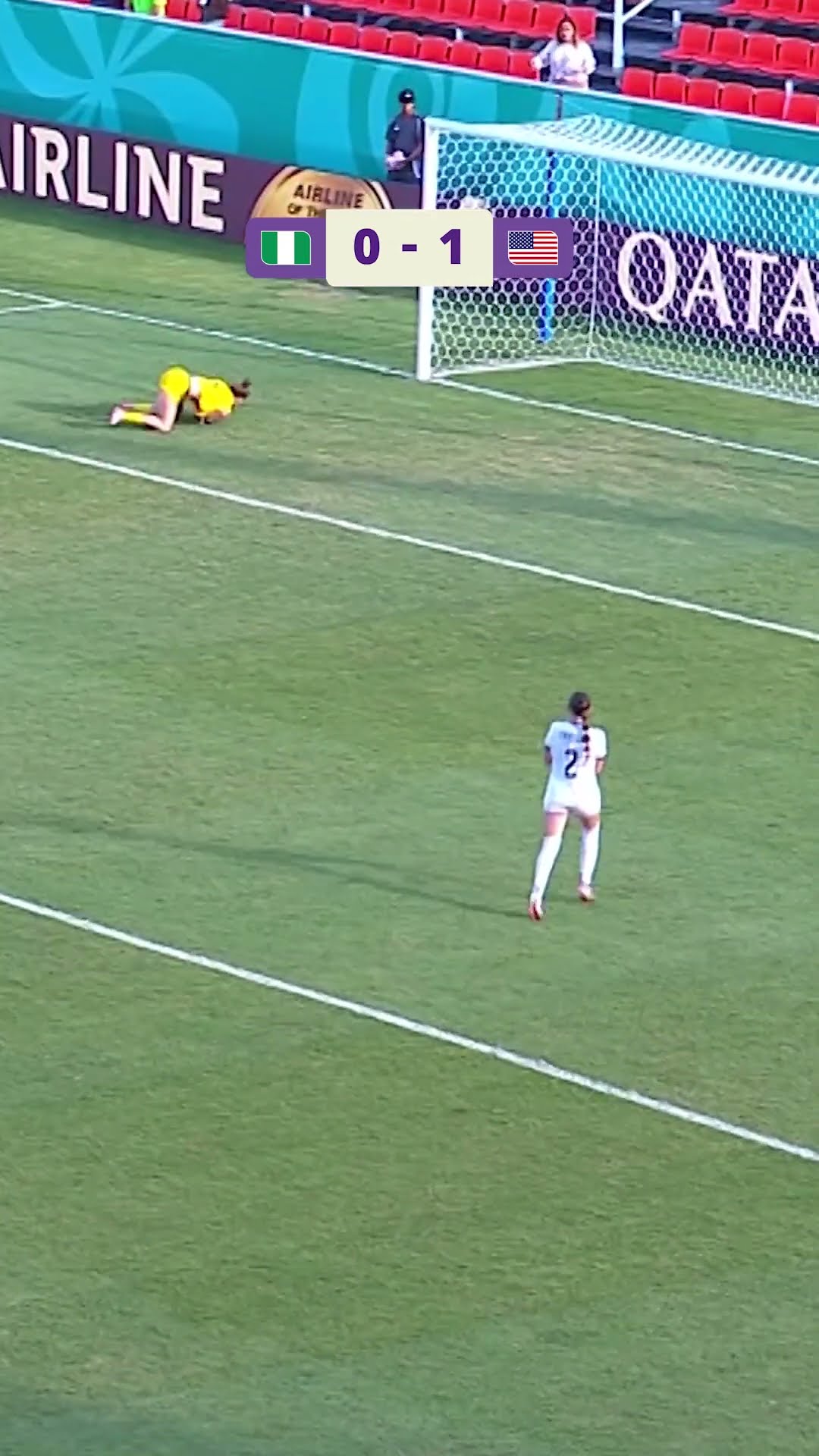The USA take down Nigeria in the Quarters!